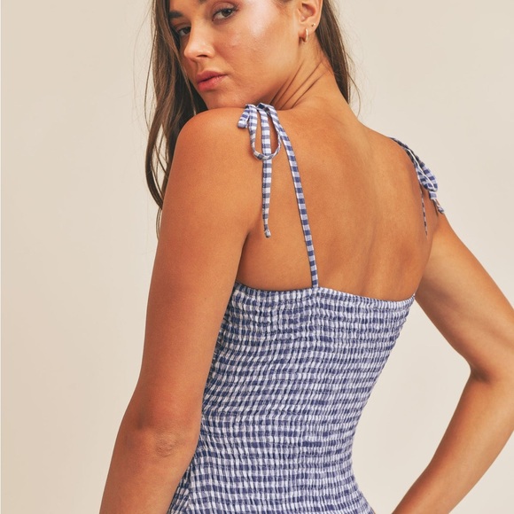 Mable Eleanor Plaid Print Dress - Size M - Picture 11 of 13